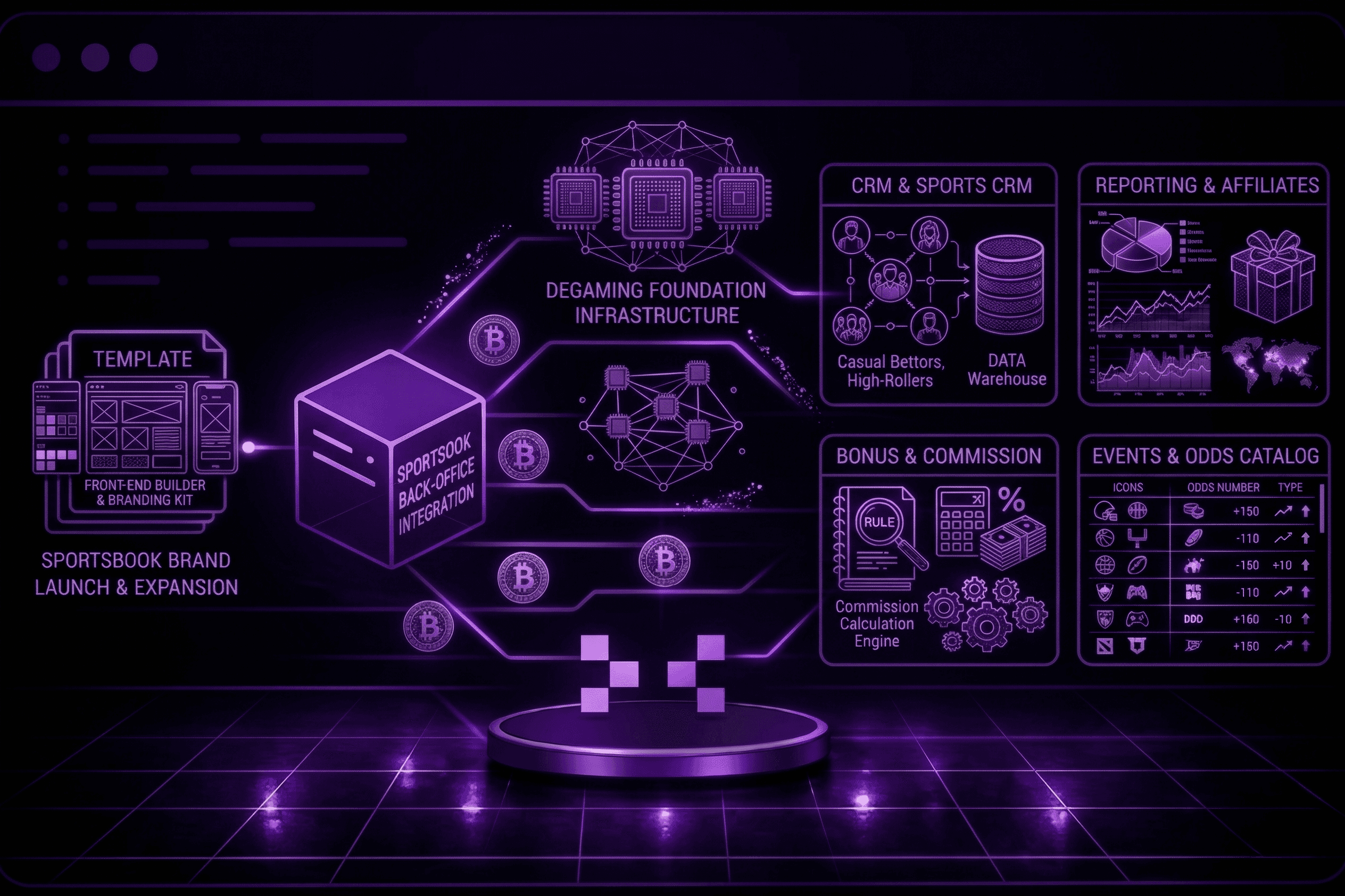 DeGaming Web3 Crypto Sportsbook Solution
