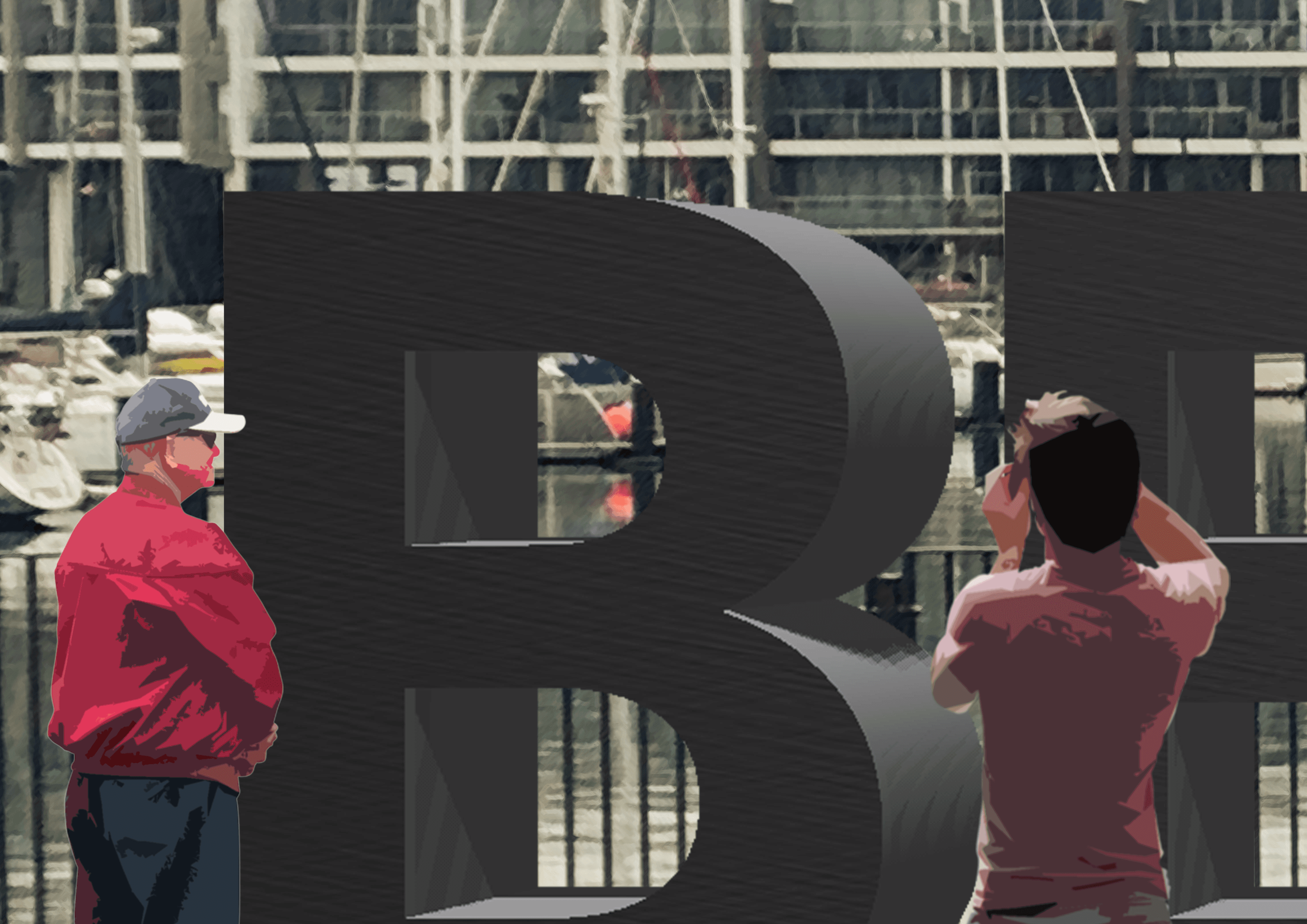 Drink can mockup showcasing modern black and white coffee packaging design