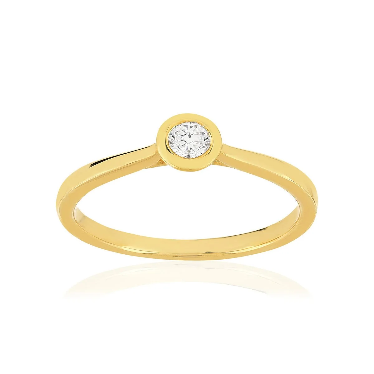 Bague en plaqué or