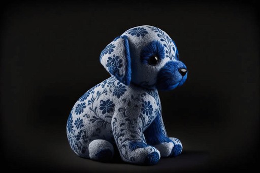 Delpht Blue Toy Puppy AI