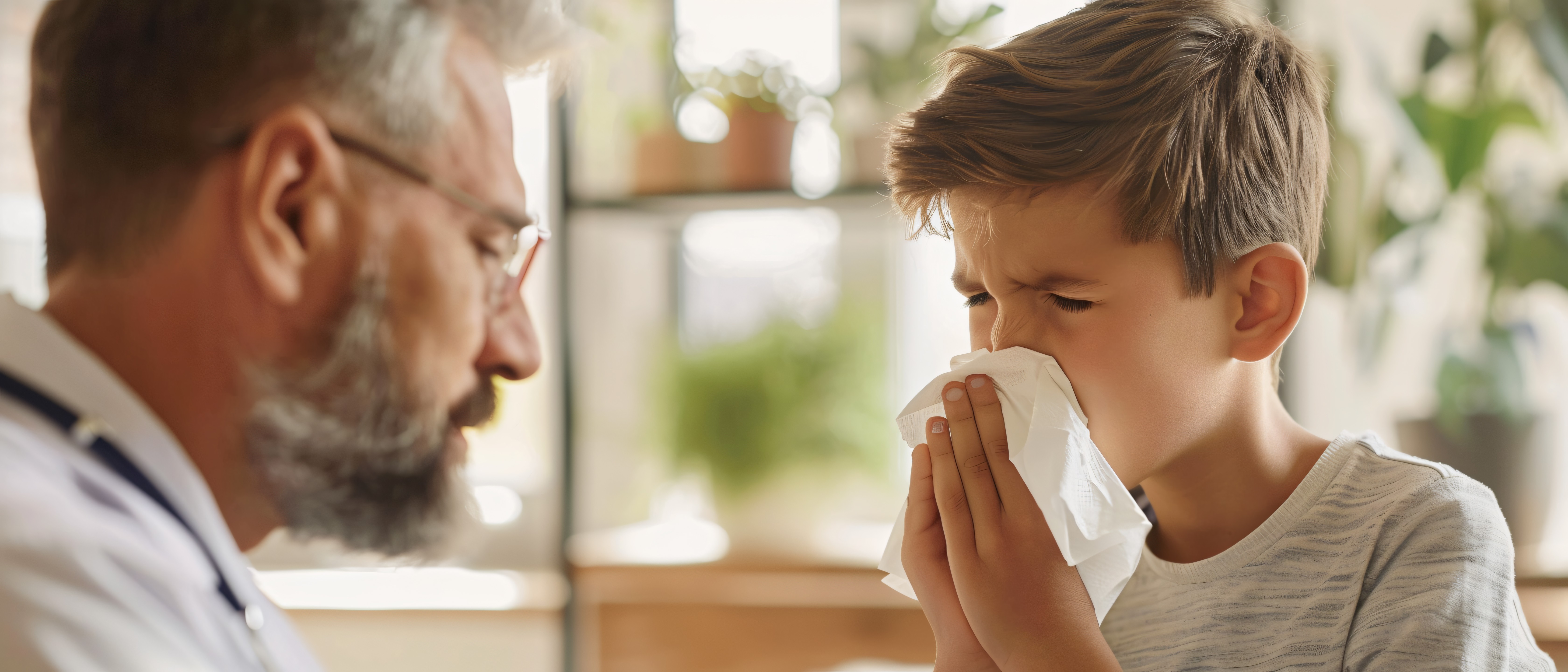 diagnóstico de rinite alérgica em crianças