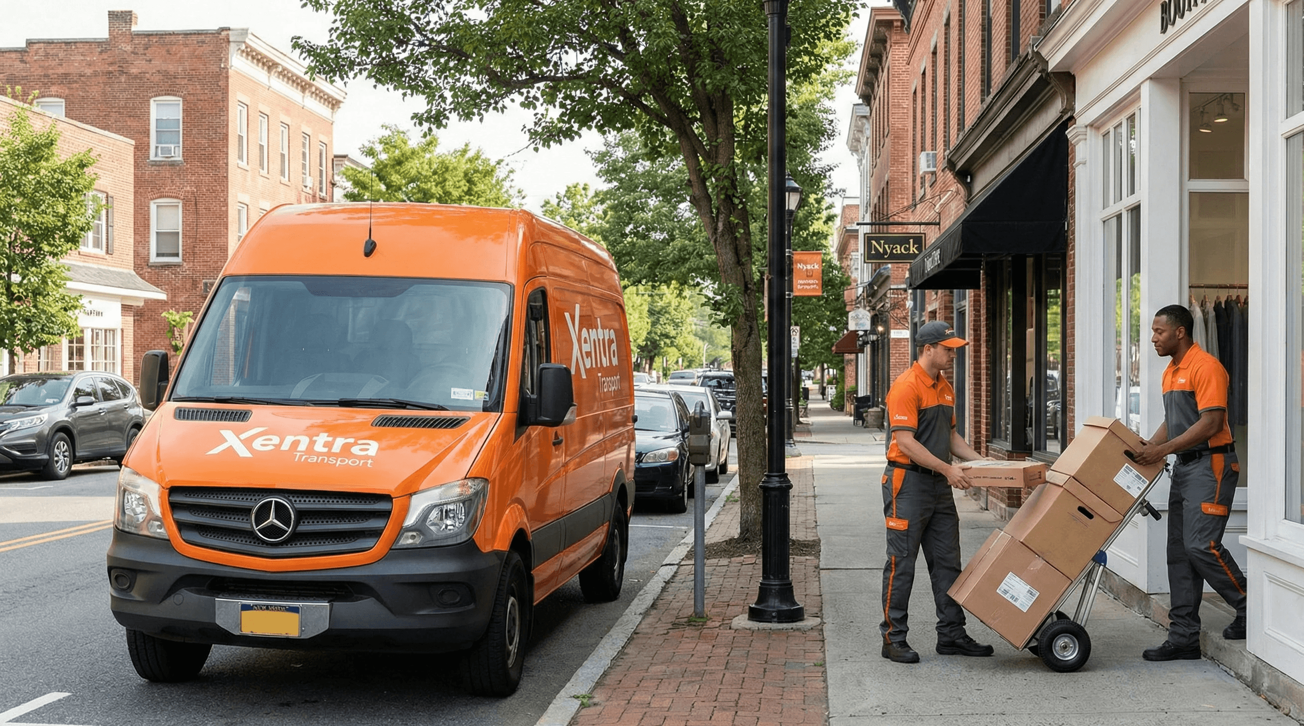 Brooklyn delivery van
