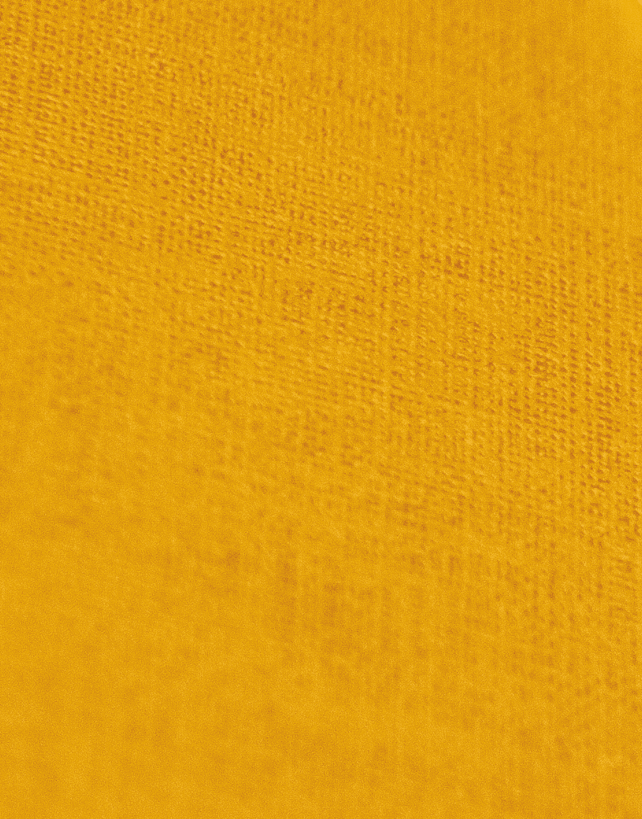 Close-up of yellow paper with linen texture