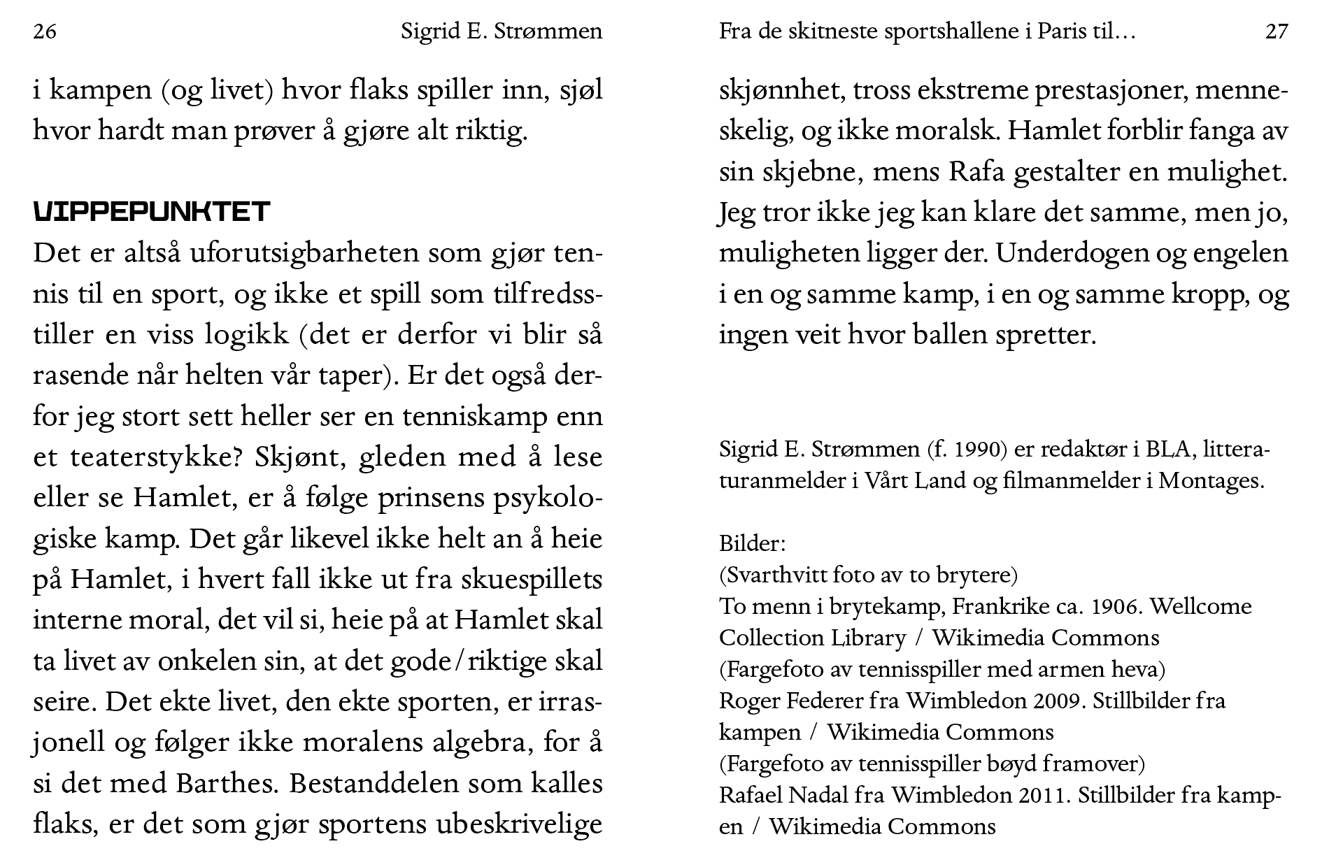 Lommeboka Litteraturtidsskrift utvalgt oppslag nr.4