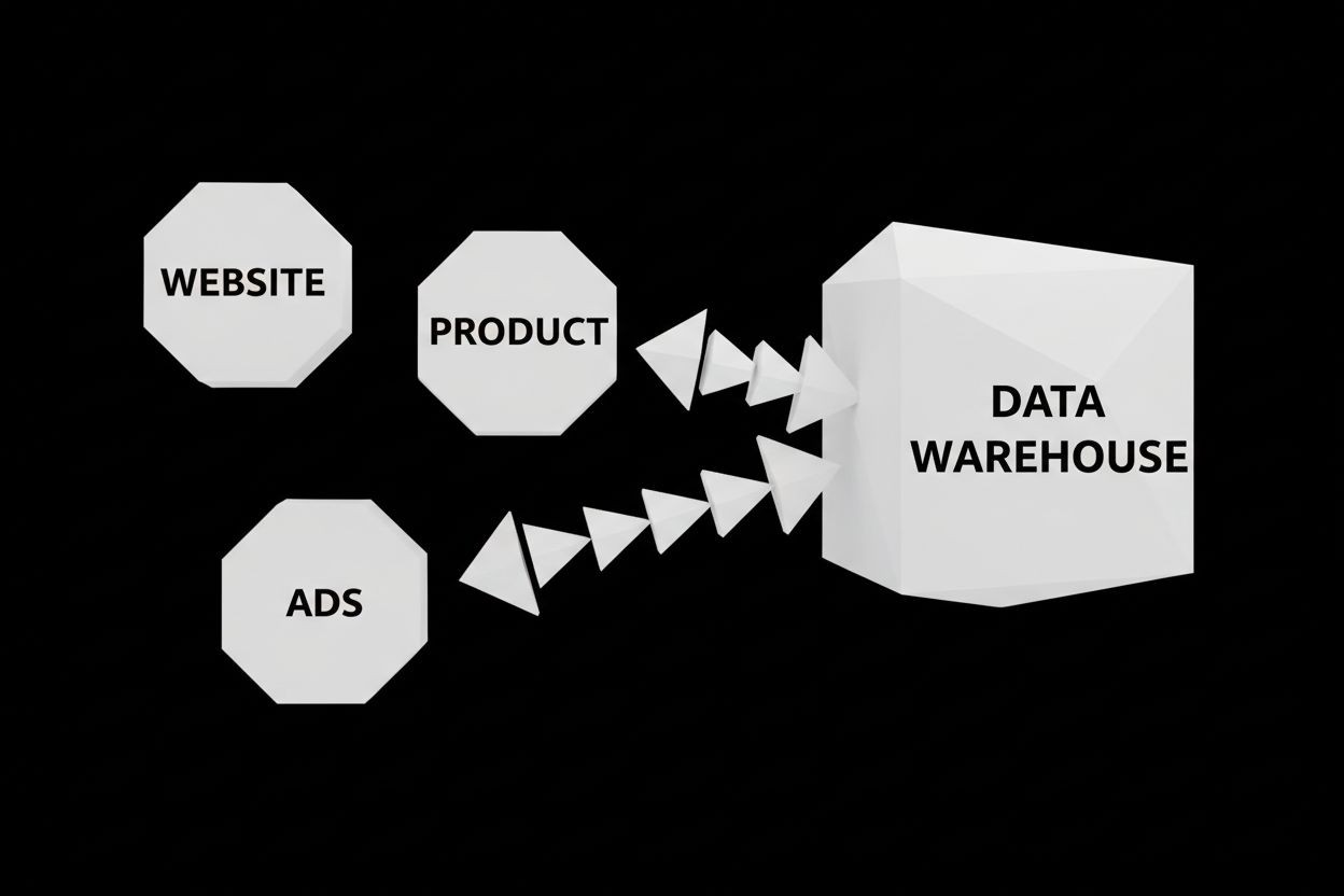 Marketing data flow architecture