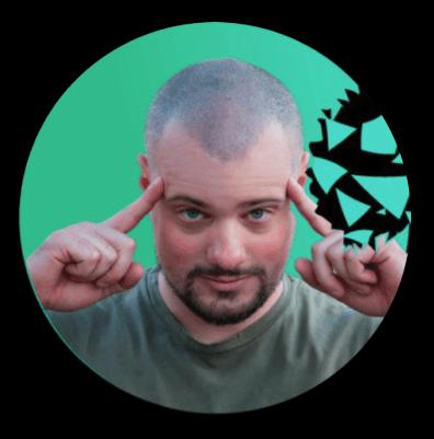 woman wearing black crew-neck shirt