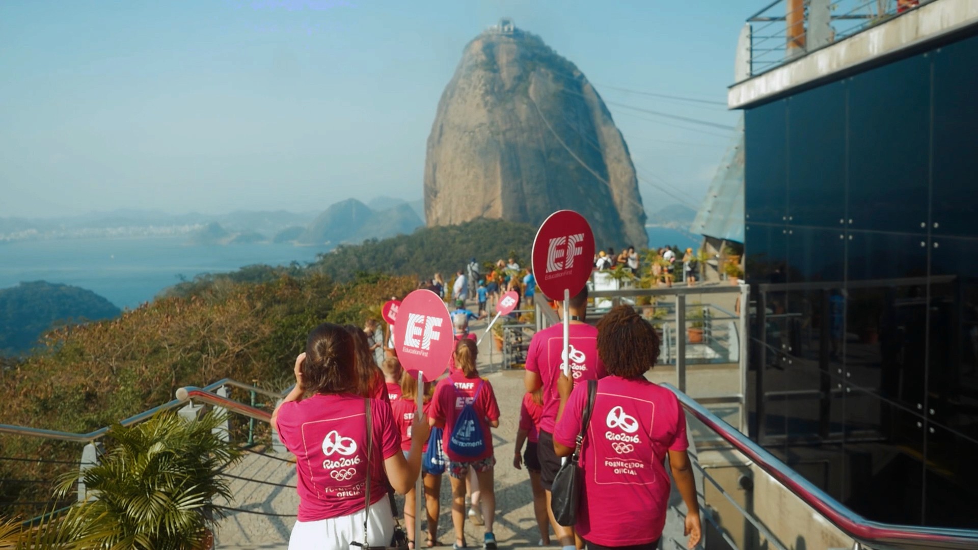 Institutional film of Education First staff team gathering during the EF Youth Leadership Forum