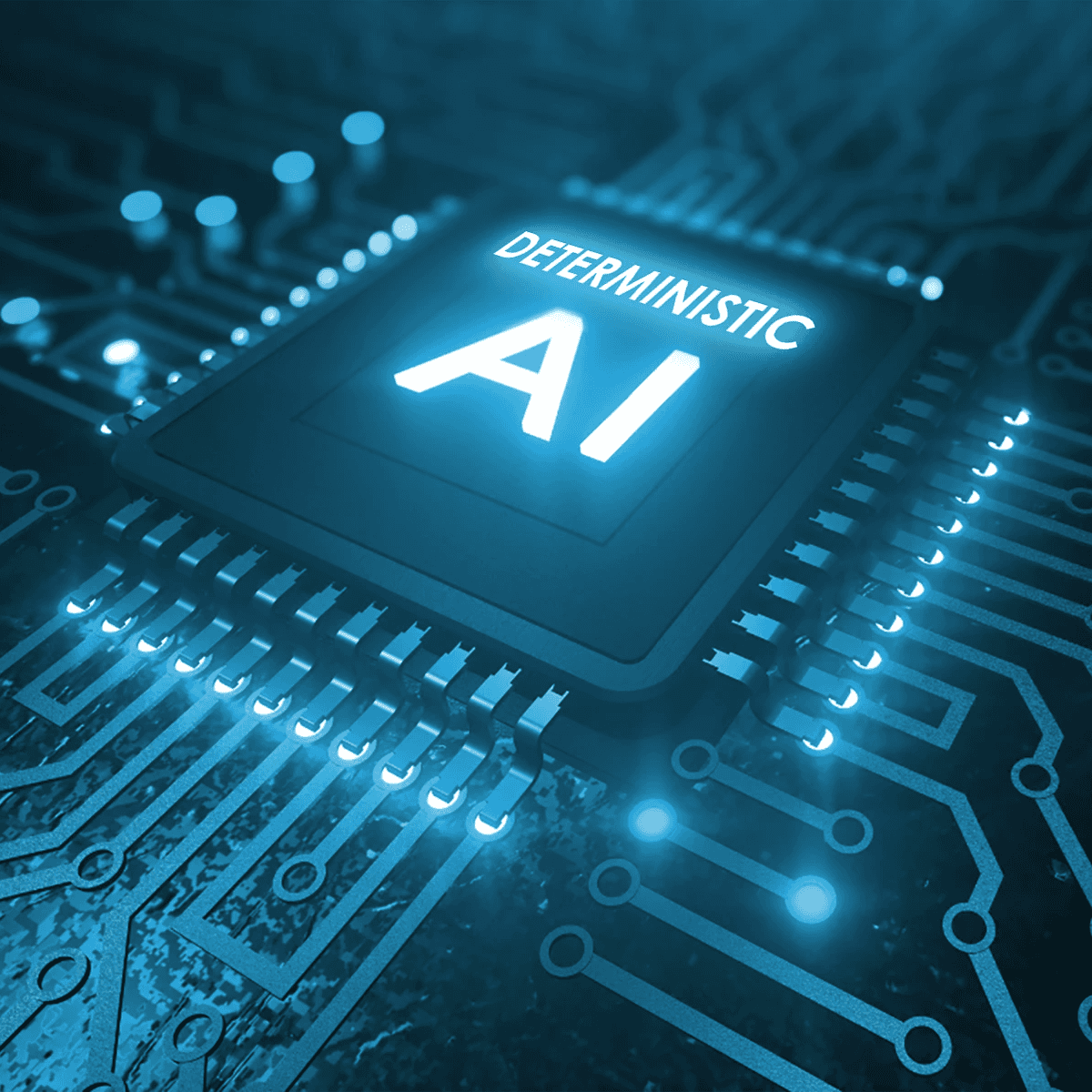 Image showing a concept Chata.ai deterministic language model