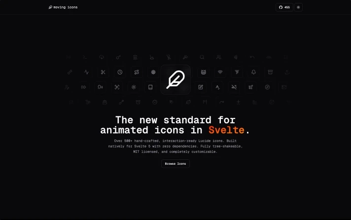 Moving Icons