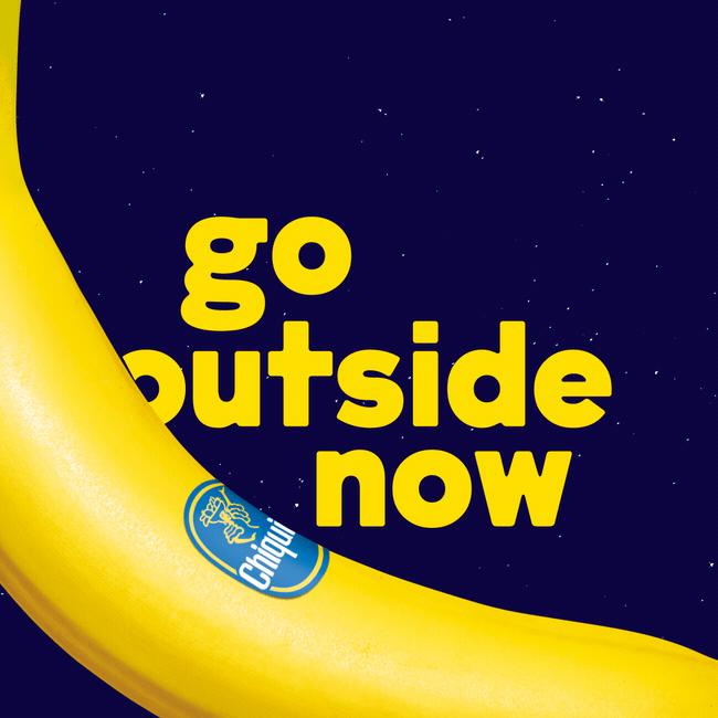 Original Banana Sun Messenger animation — Go outside now