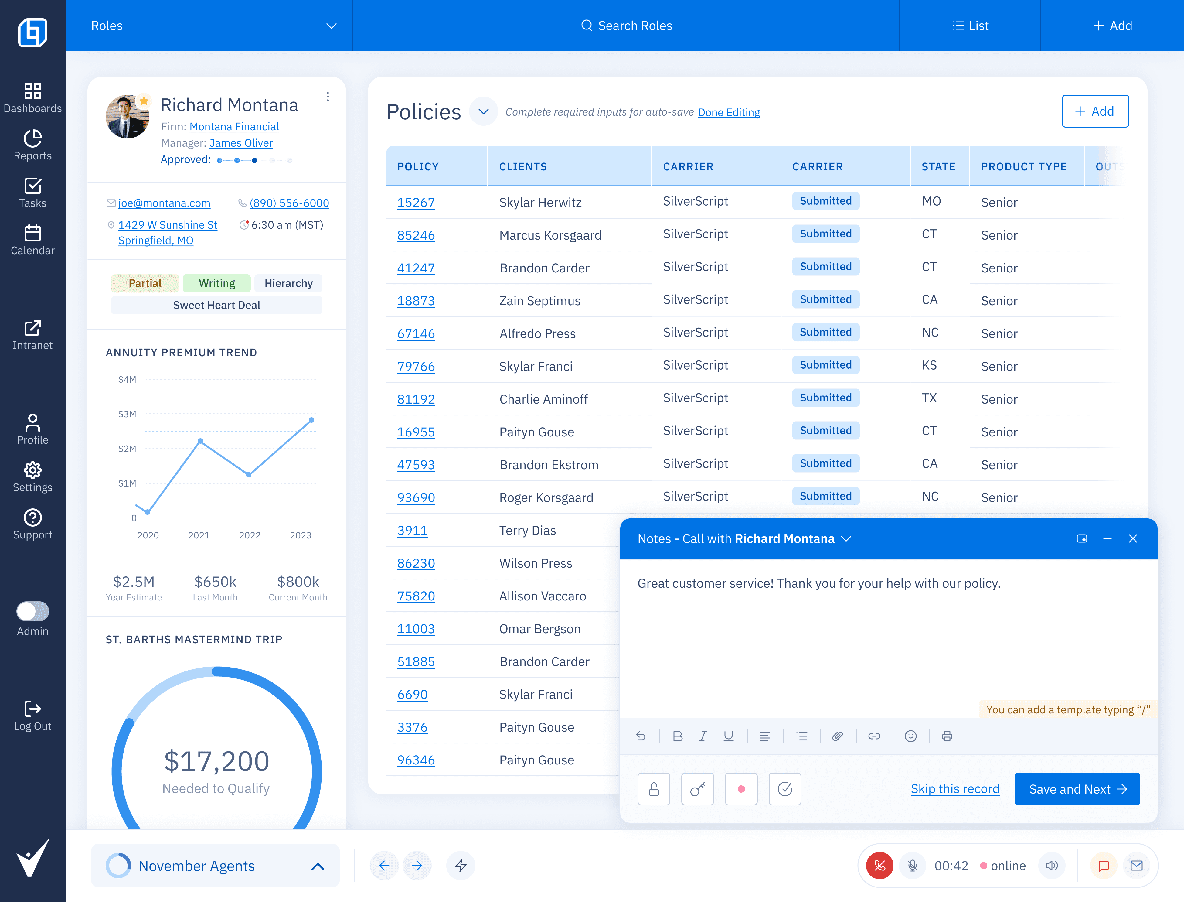 a cell phone on a table