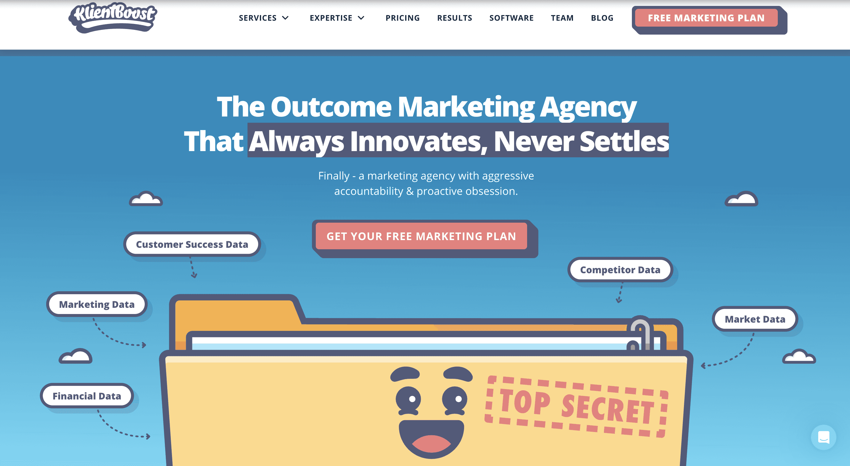 KlientBoost platform for PPC landing page optimization
