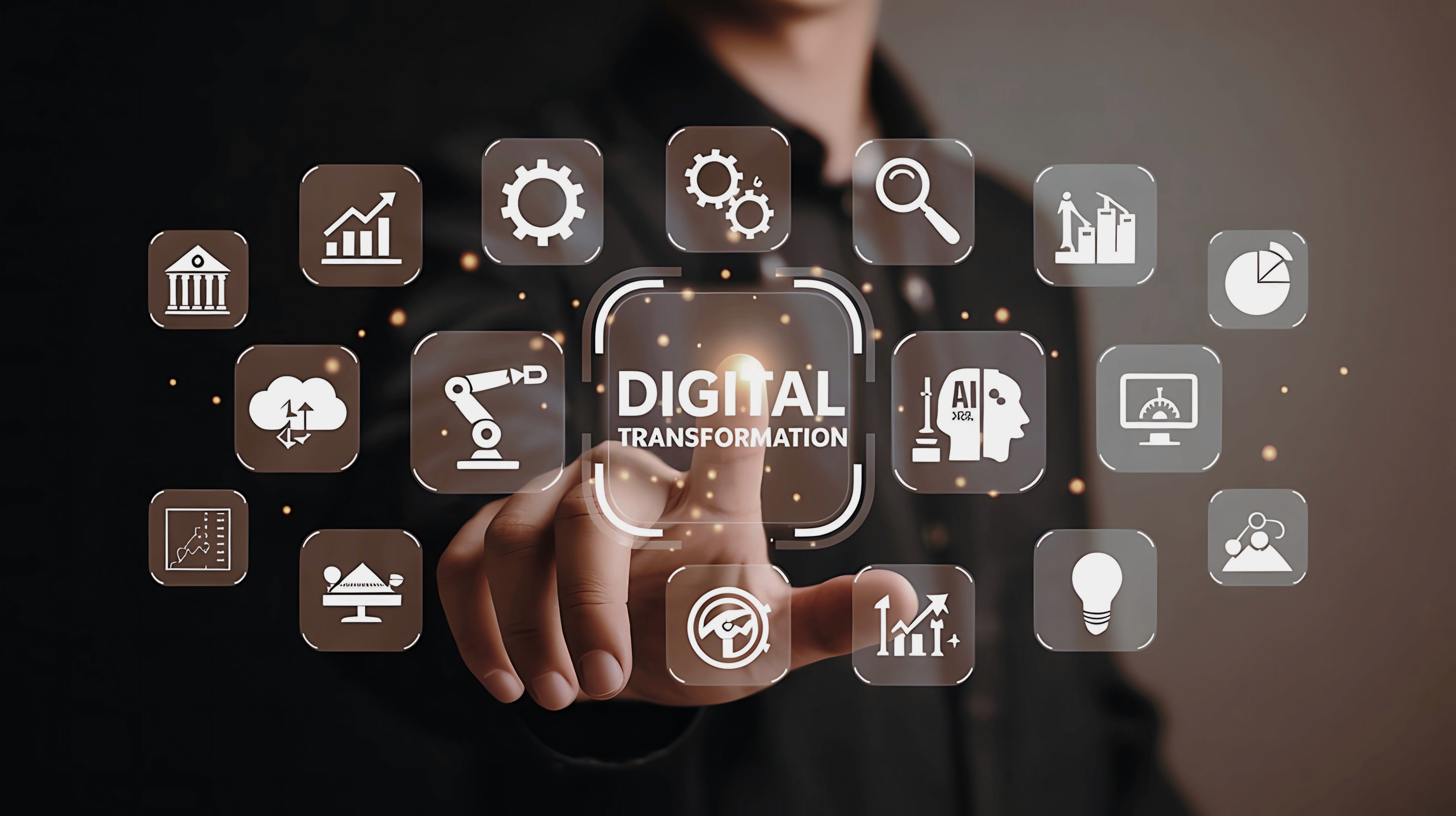 a black background with a pink and blue swirl