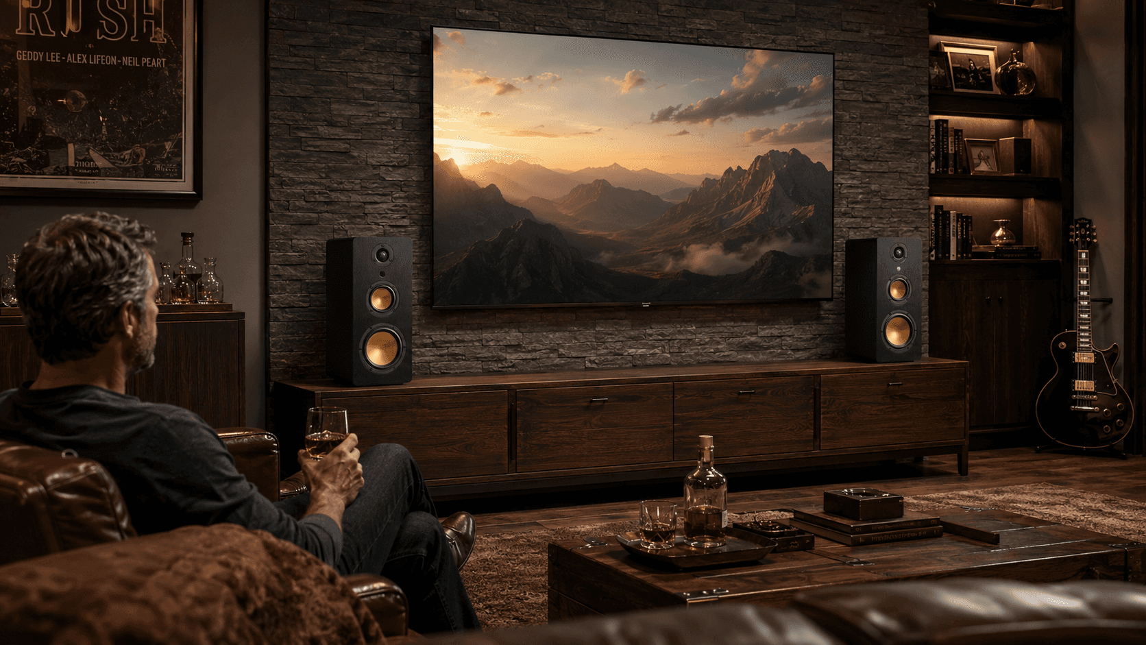 uStream Three wireless stereo speakers