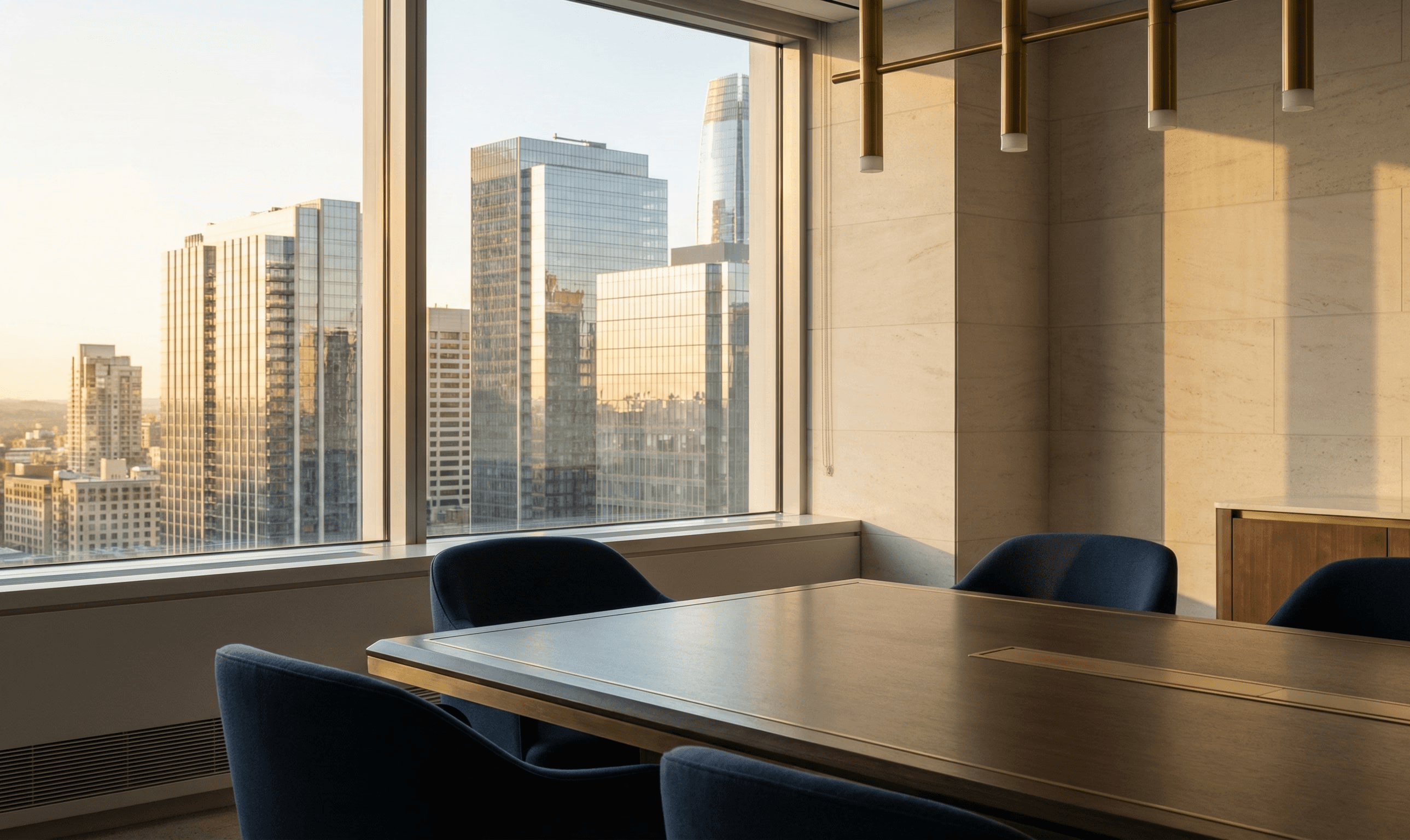man wearing gray polo shirt beside dry-erase board