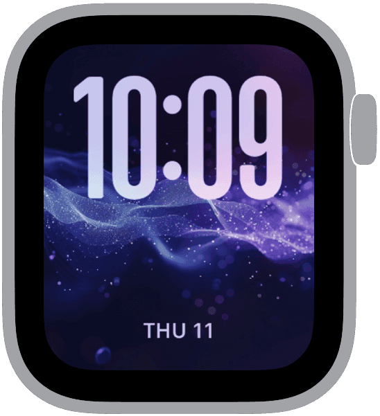 An Apple Watch face from the Boreal Eidolon collection