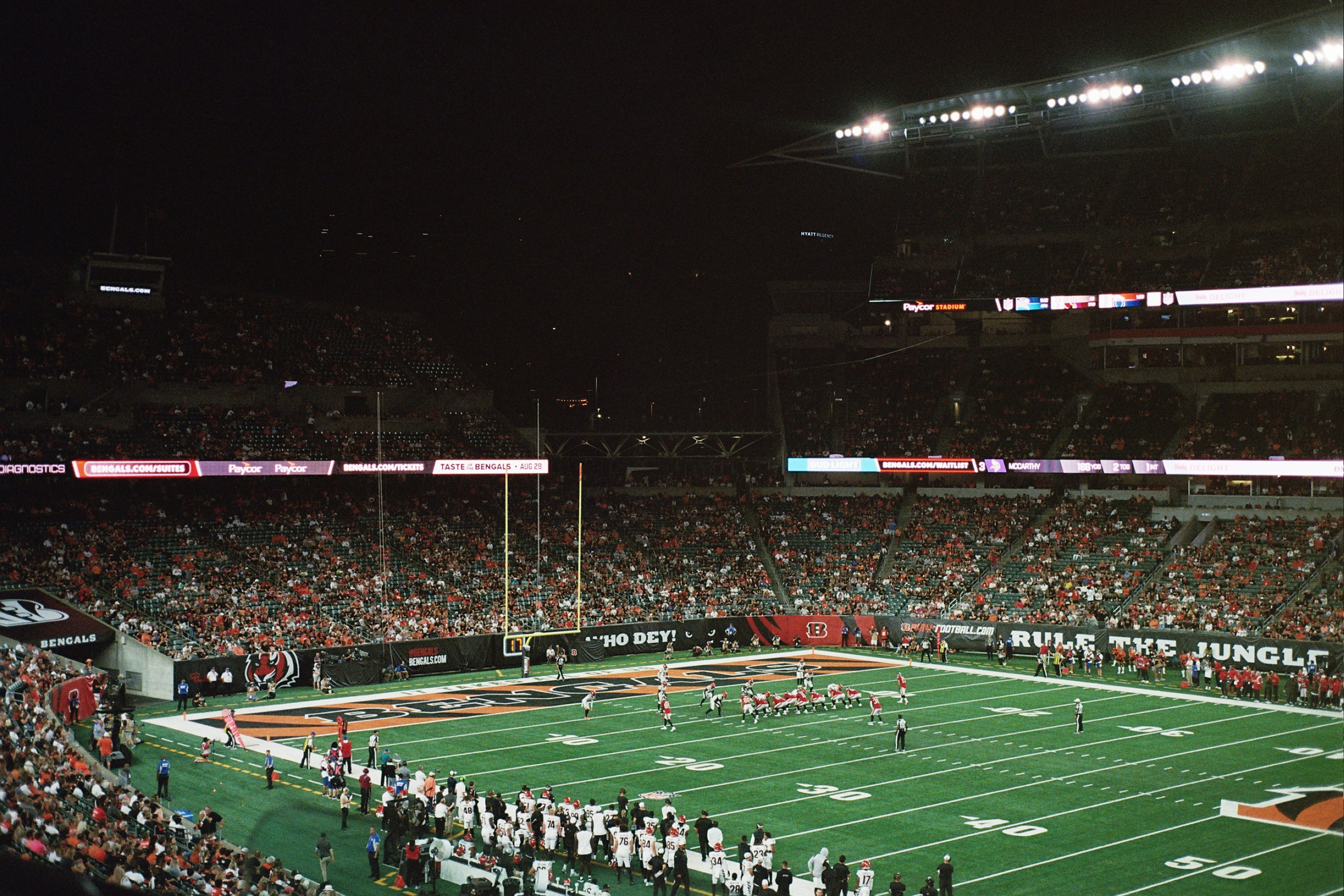 Football stadium
