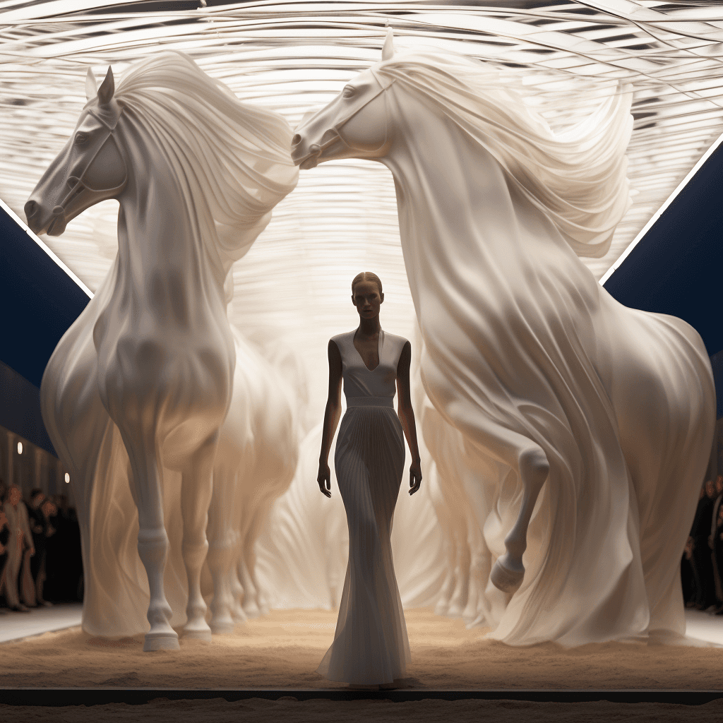 Equestrian Monument, independent runway environment, 2023