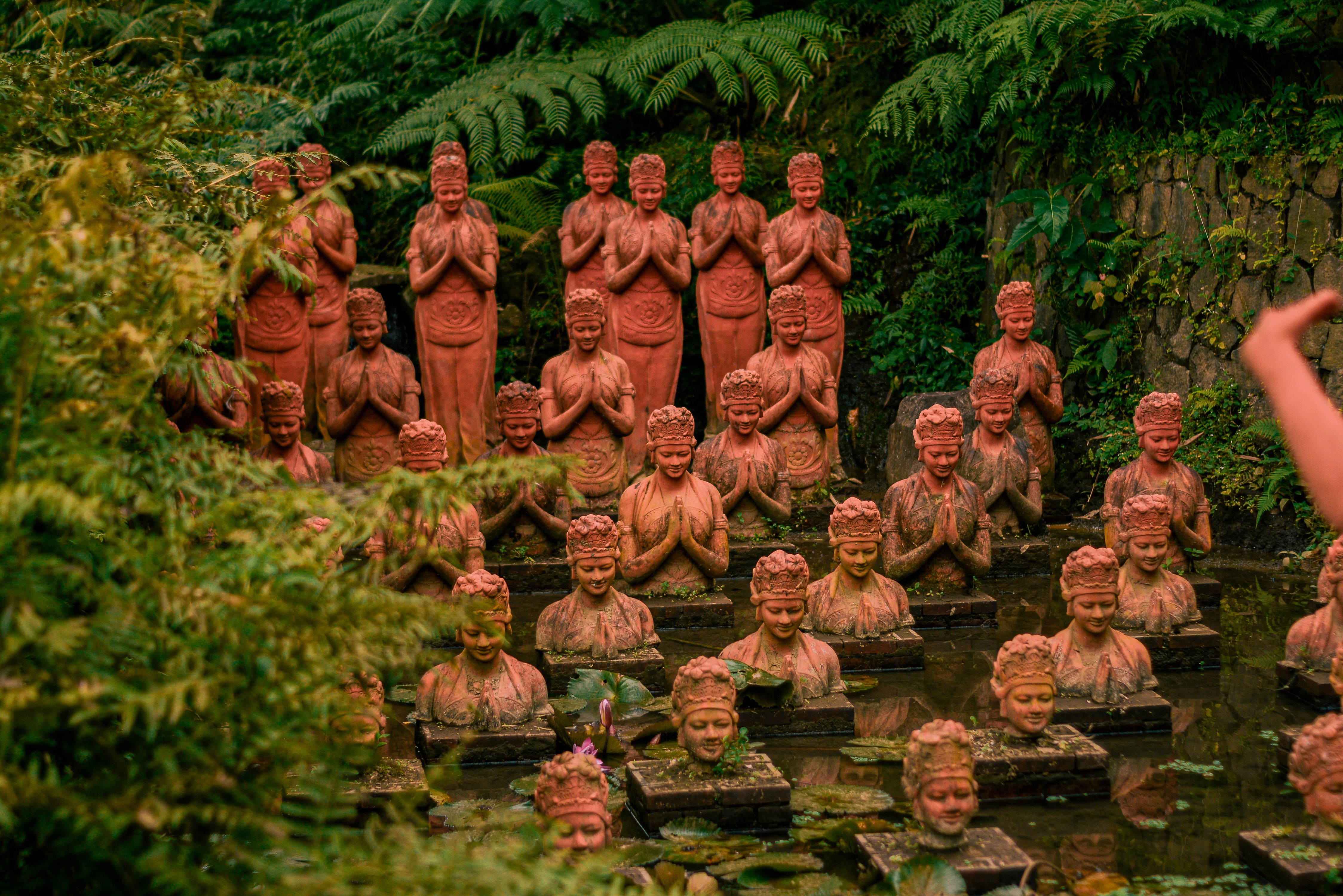 Dancer Statue of Taman Gandrung Terakota Banyuwangi