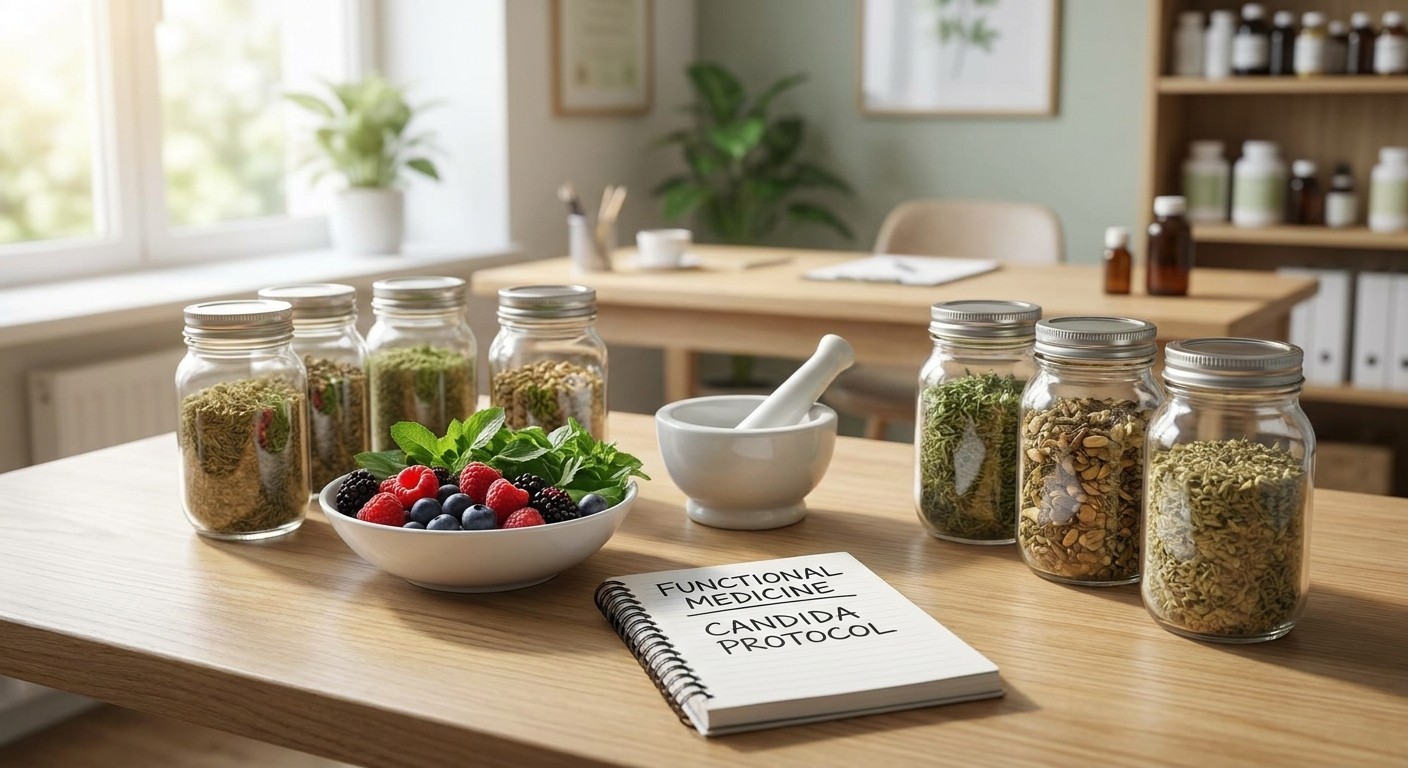 Functional medicine for candida overgrowth