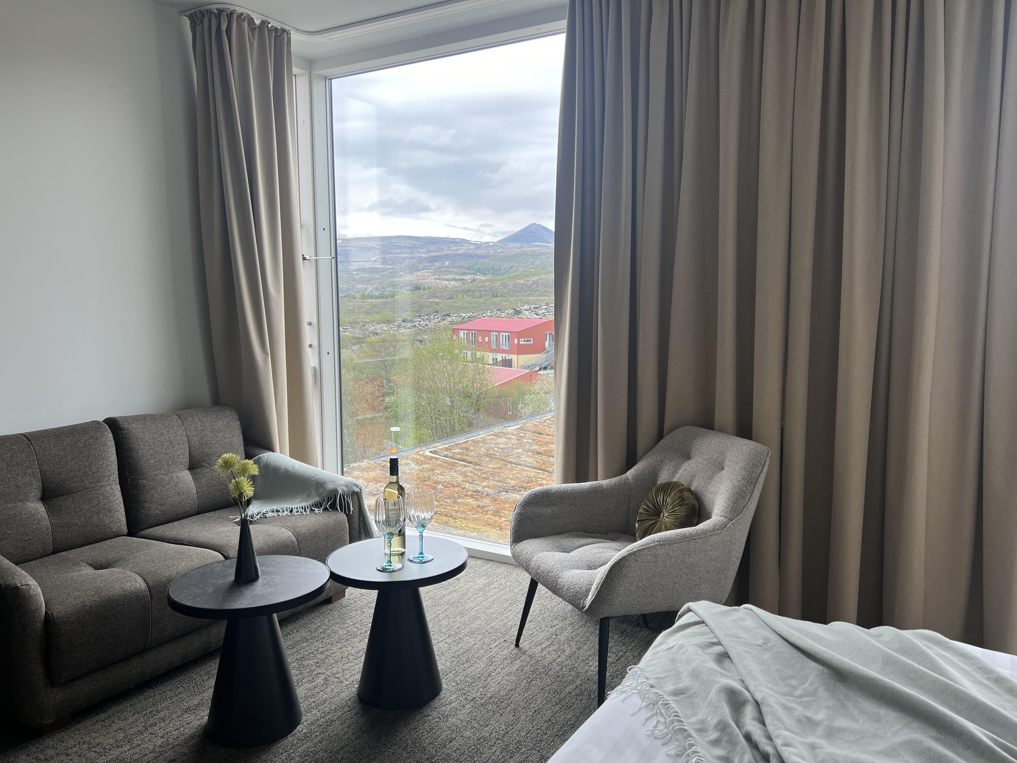 Triple Room at Hotel Bifröst with mountain view