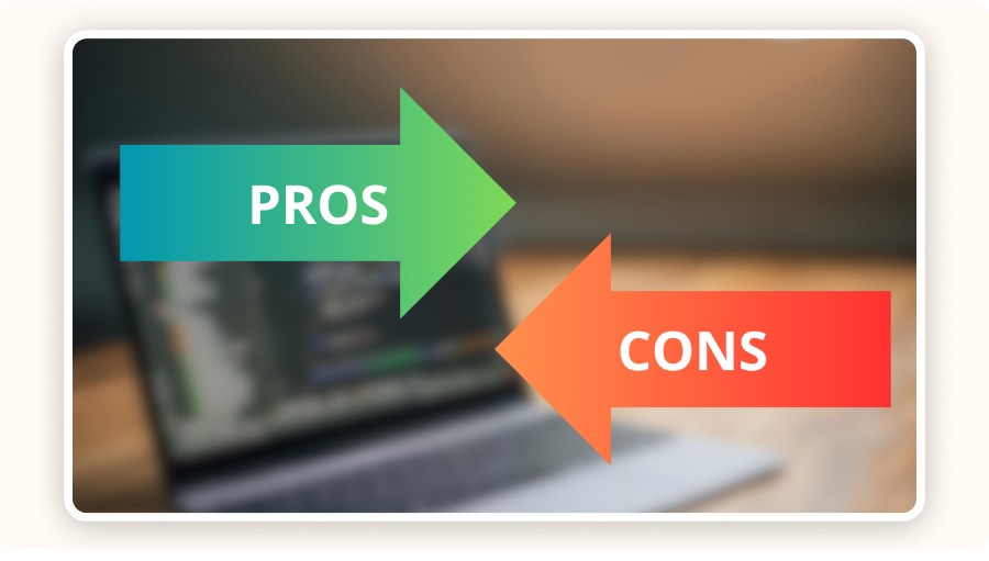 Les mots “pros” et “cons”