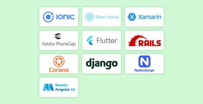 Top 13 Mobile App Development Frameworks in 2024-2025