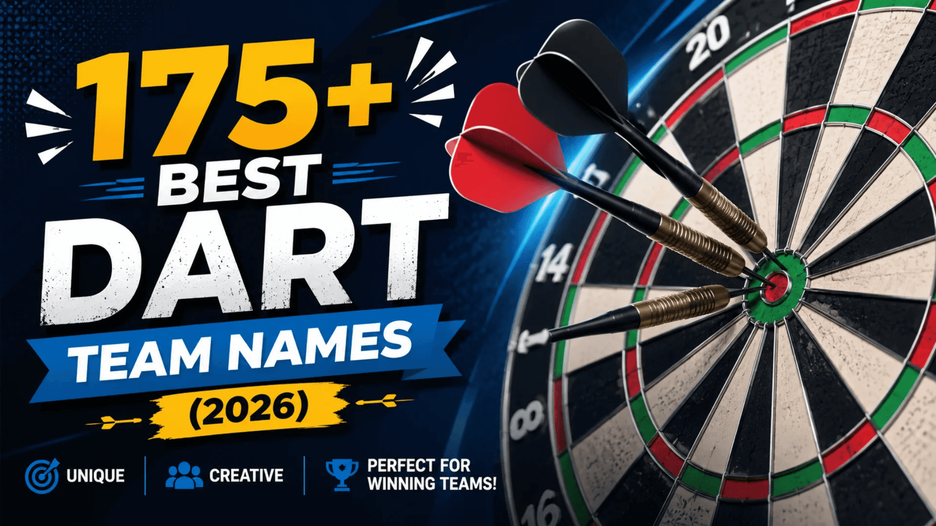 Dart Team Names - checkout kings finishing power