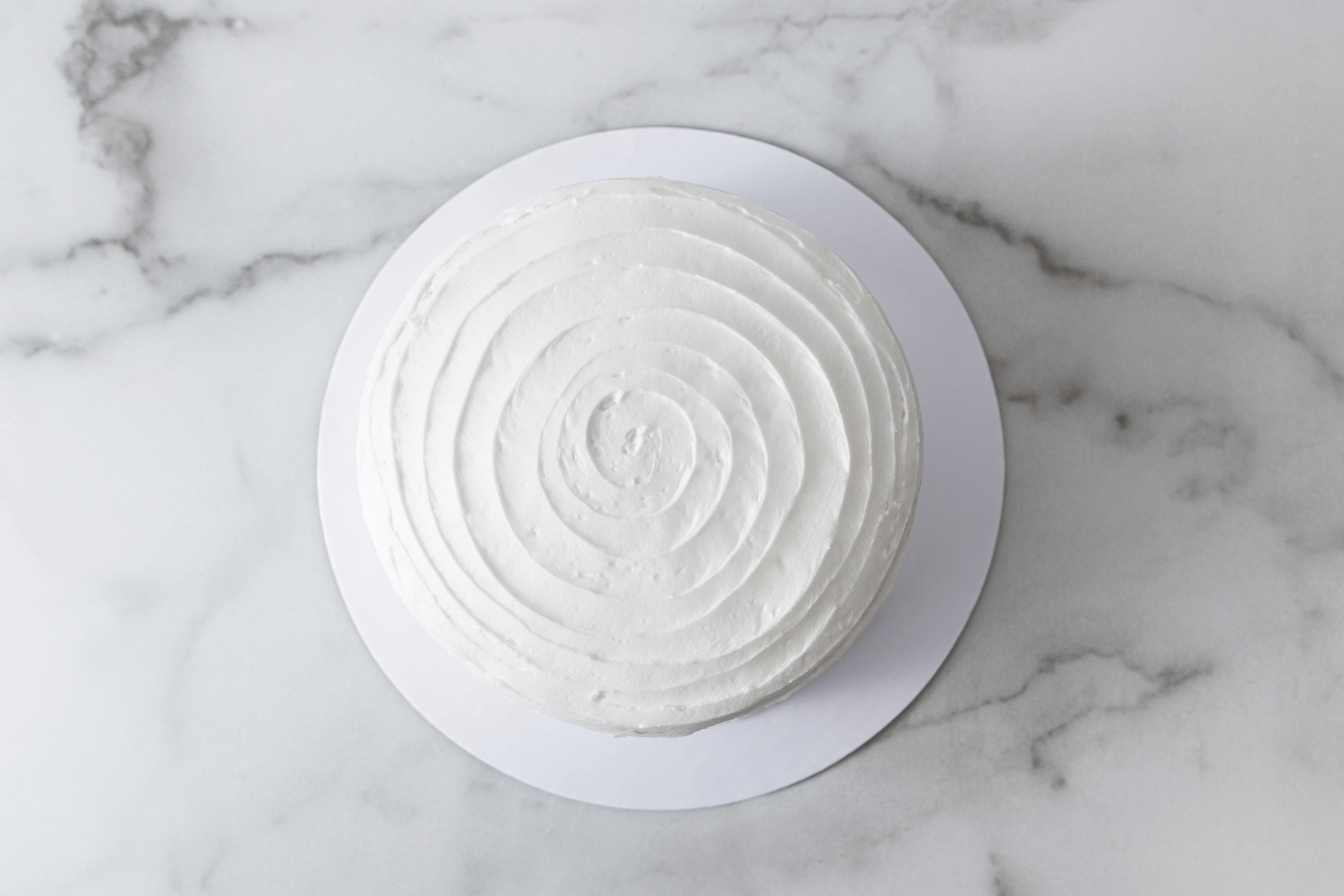 Vanilla Frosted Cake