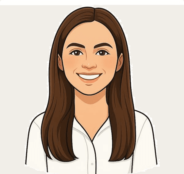 Portrait image of recently hired tech professional