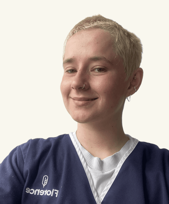 Megan, support worker