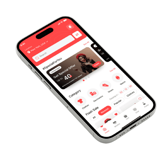 Mobile Preview of the FlowCRM app