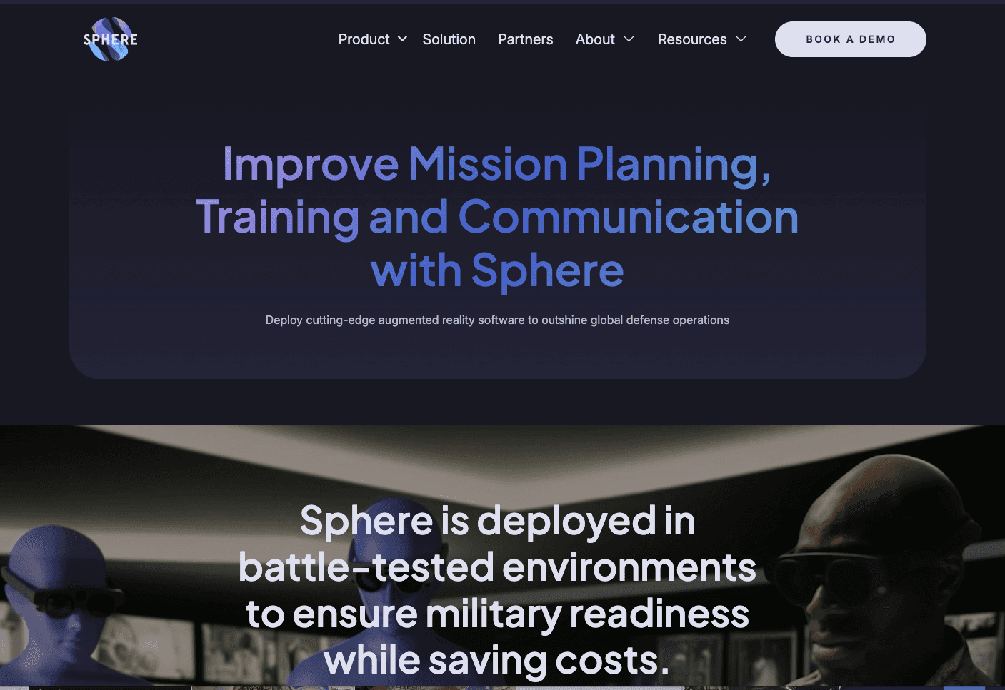 Defense Website Template