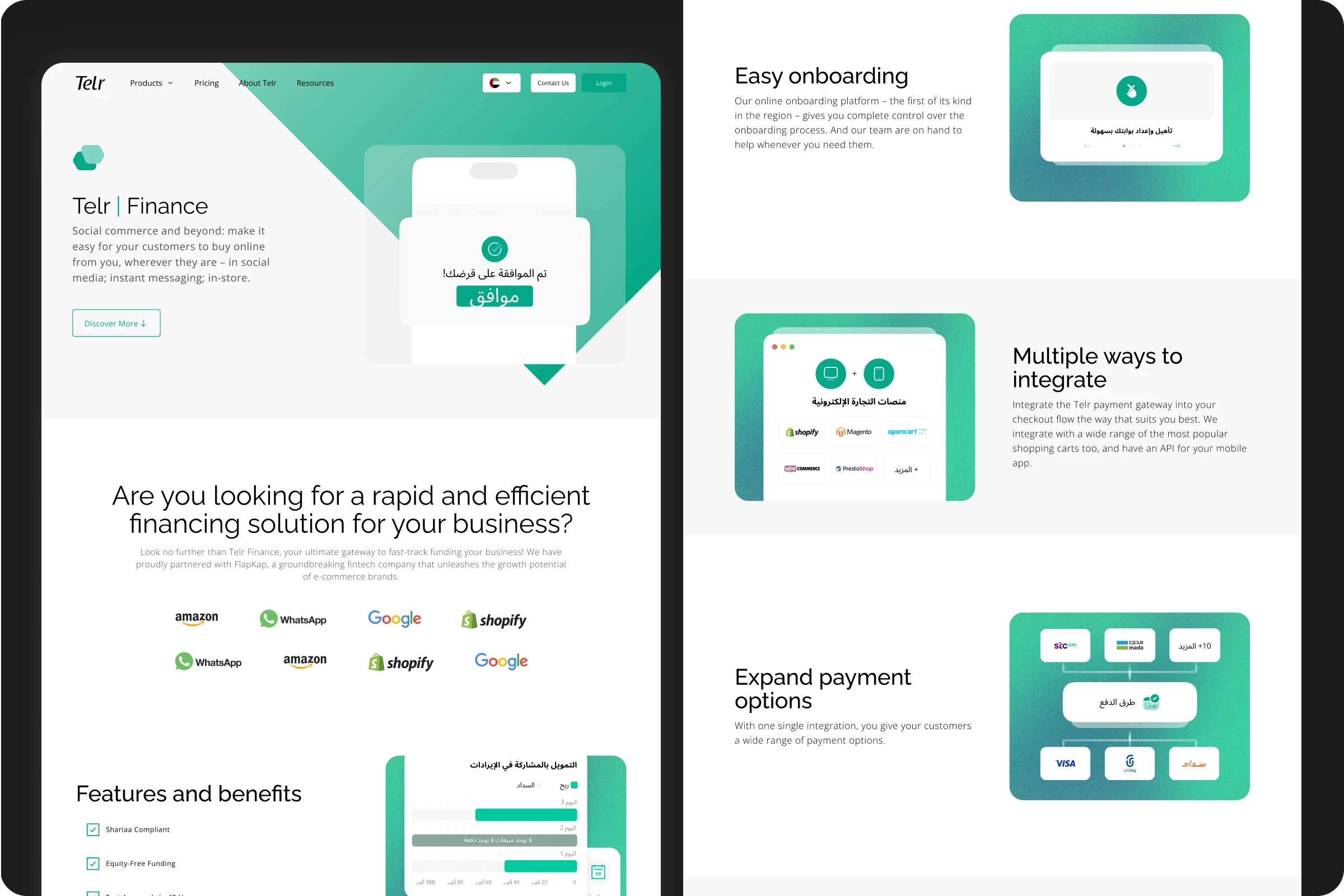 Fintech Landing Page