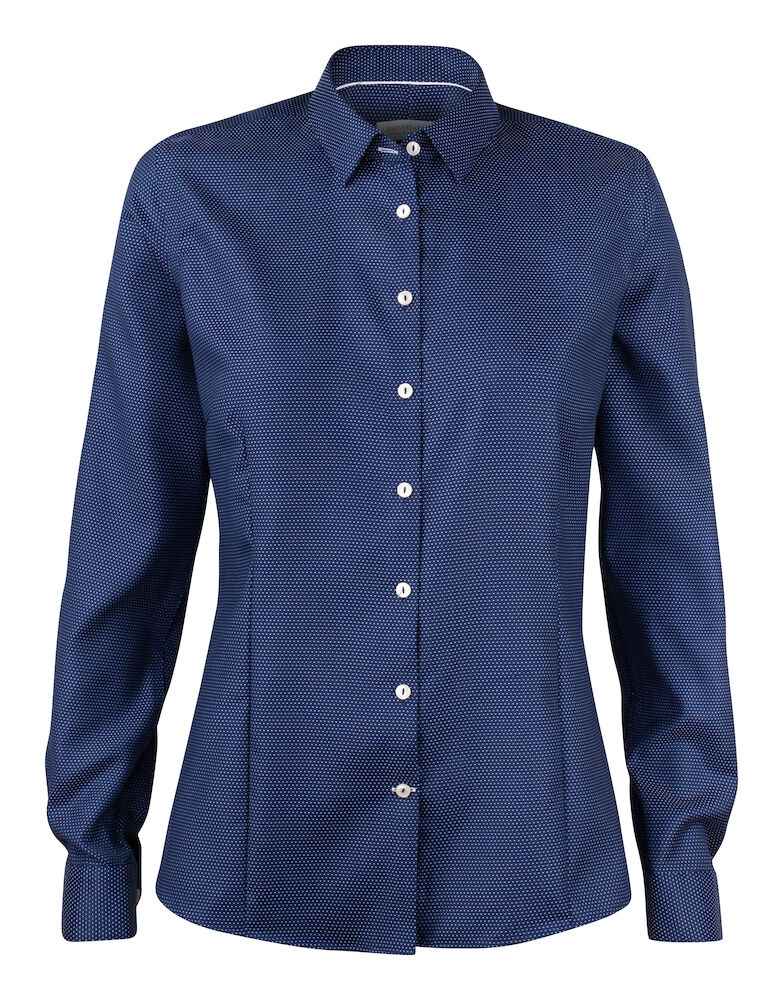 Werkkledij dames Nieuwpoort bij Vanatex — J.Harvest & Frost Hemd Purple Bow 49 Woman