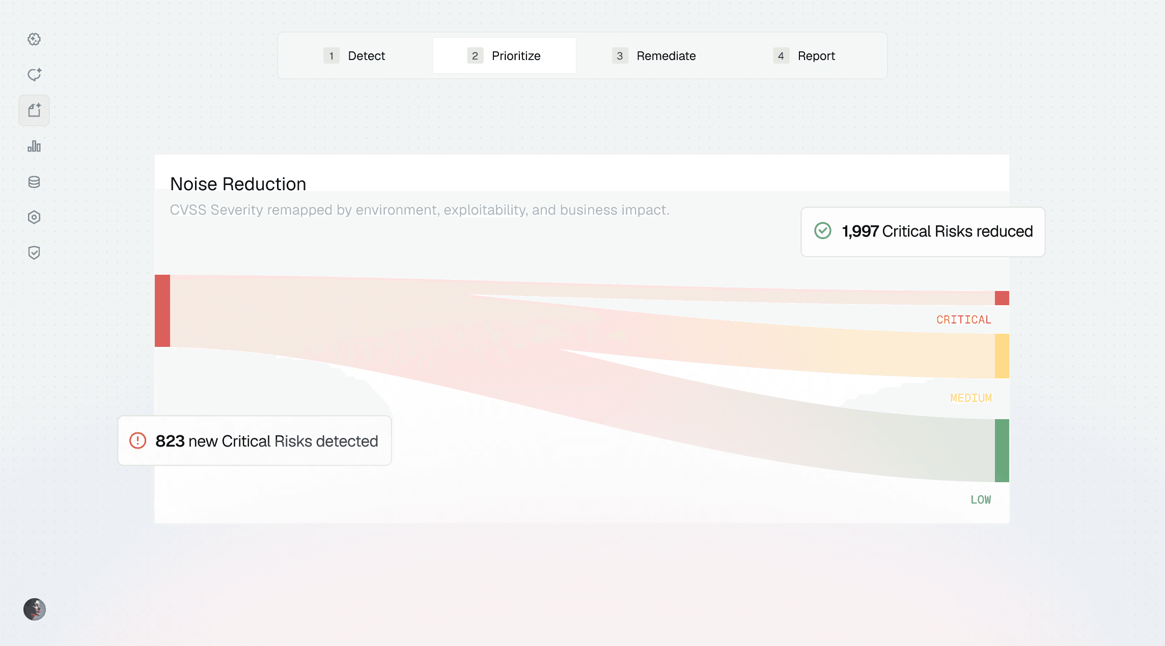 Cogent Platform Screen - Remediate