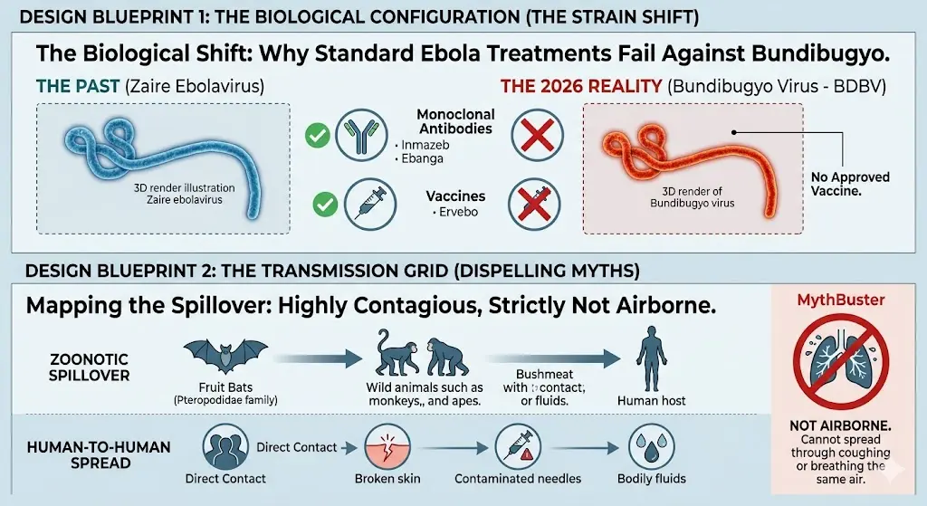 How ebola transforms over time