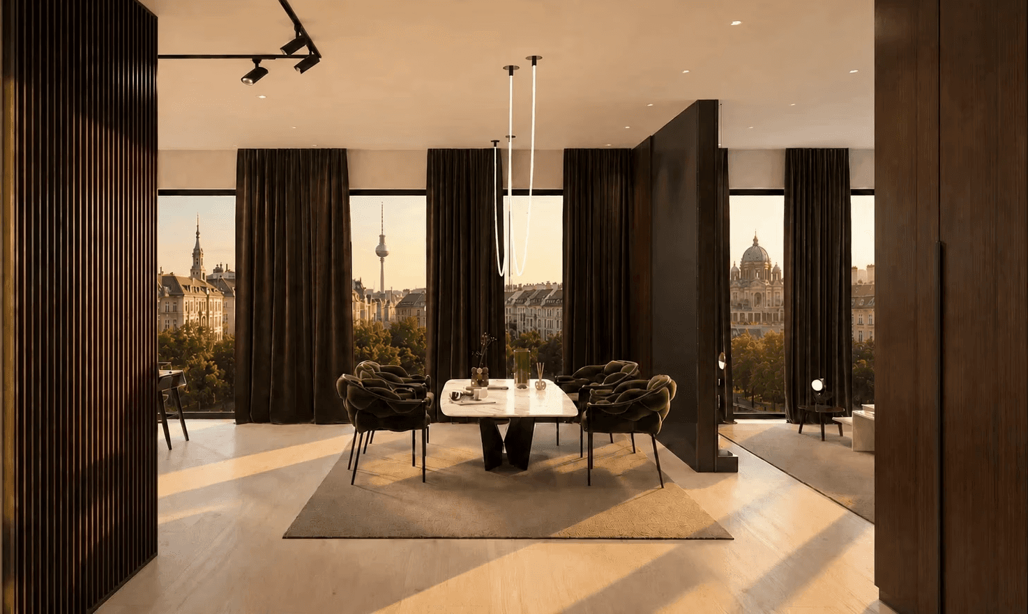 Moderne Interior Design in Berlin | 3D Rendering