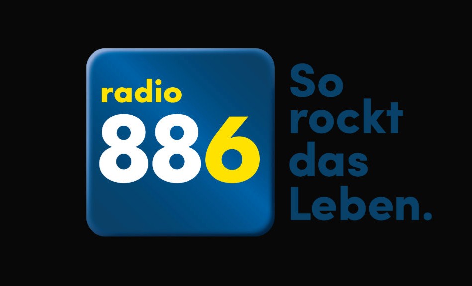 Logo-Entwurf und Claim für Radio 88.6, Branding-Design