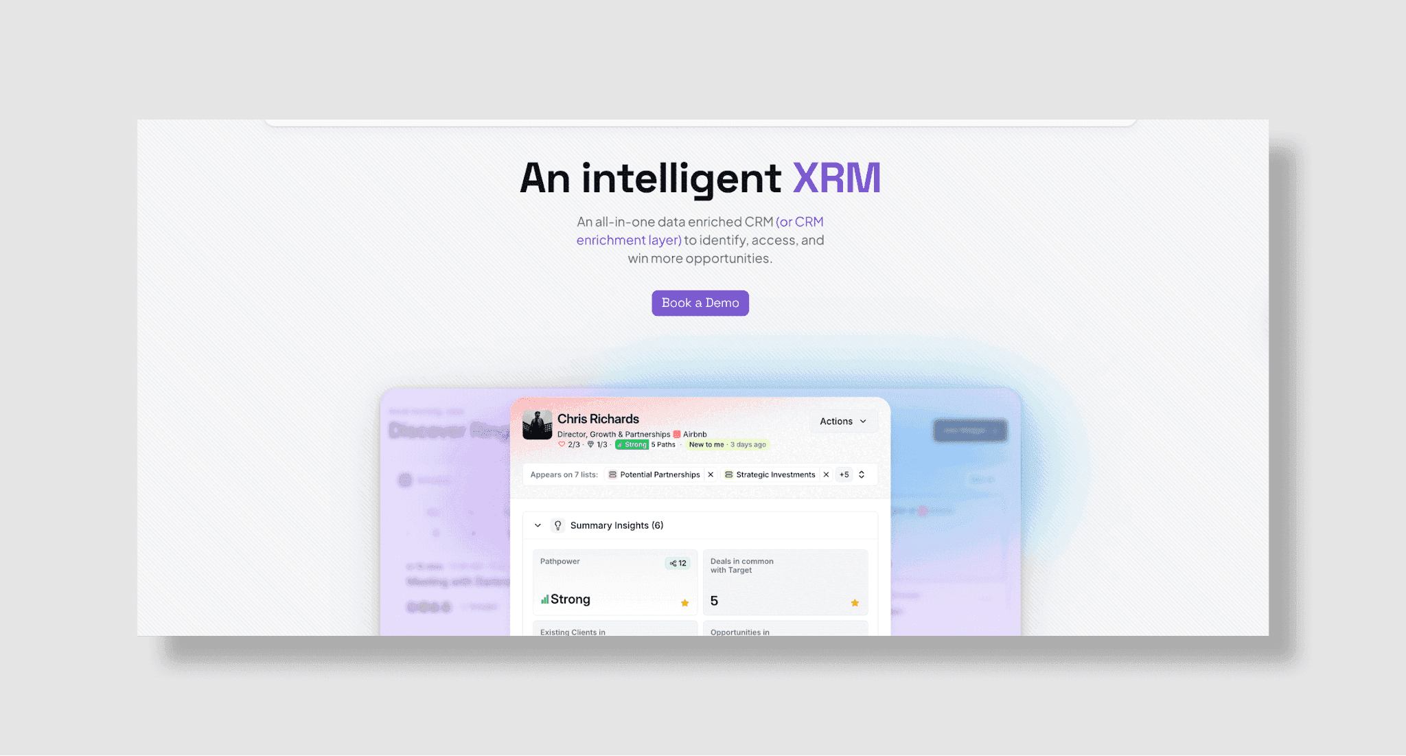 Rings AI - Intelligent CRM / XRM