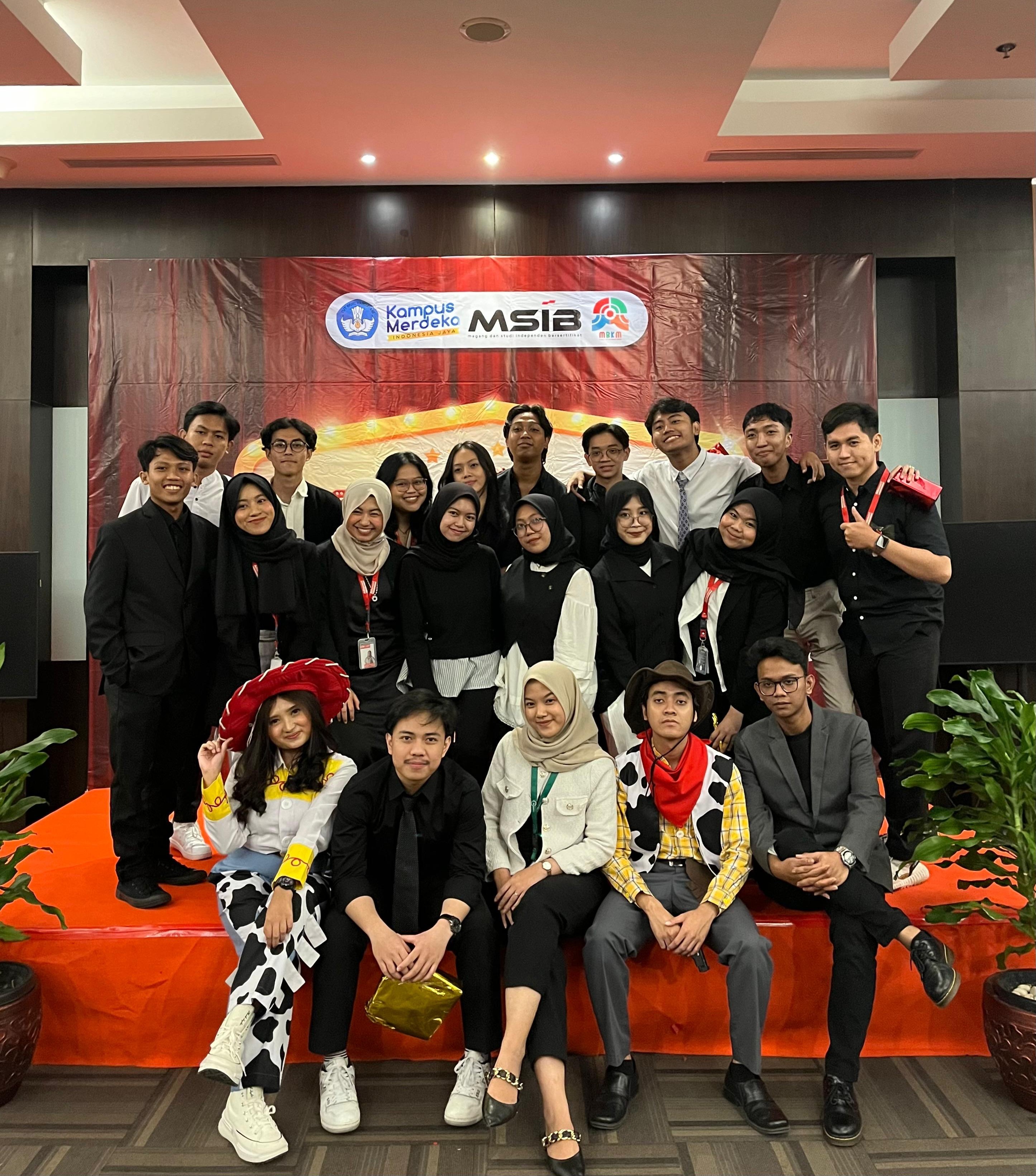 photo of togetherness at the halal bi halal event
