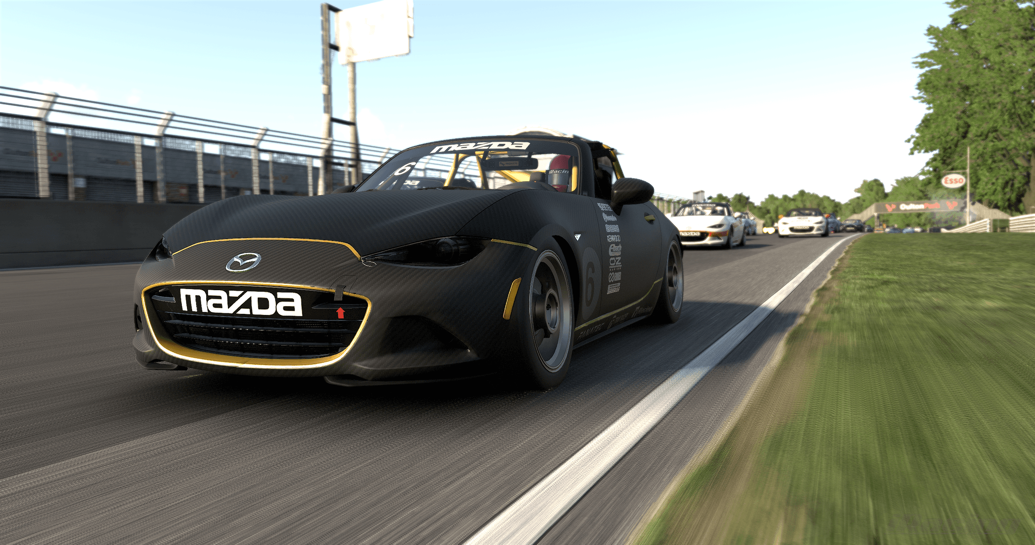 Racestart MX5 in iRacing