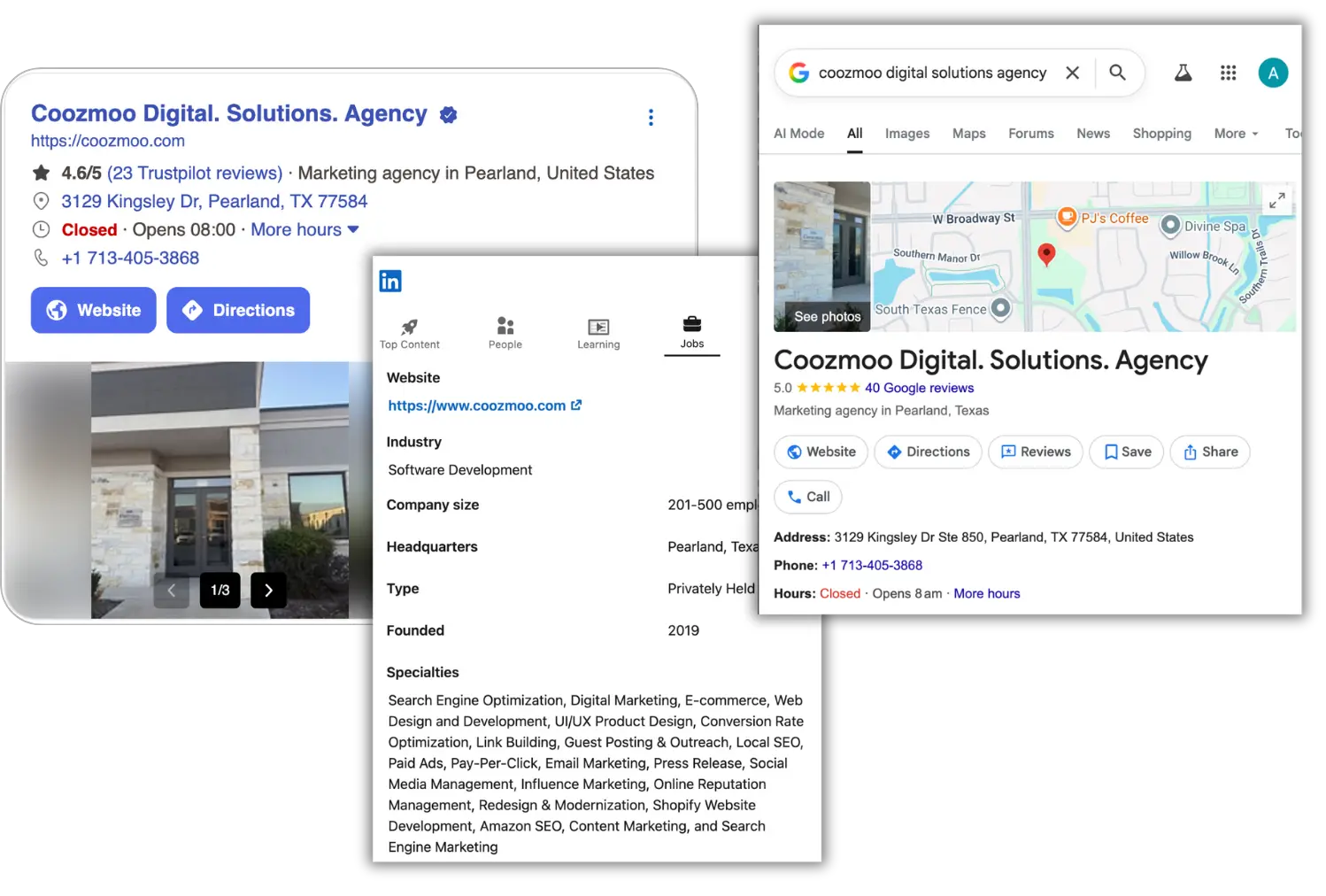 Consistency in brand details around different platforms