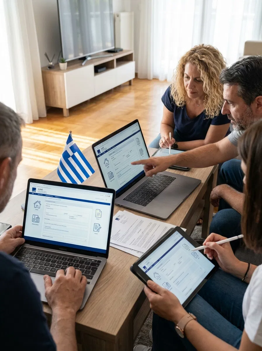 Citizens correcting rental declarations via myAADE