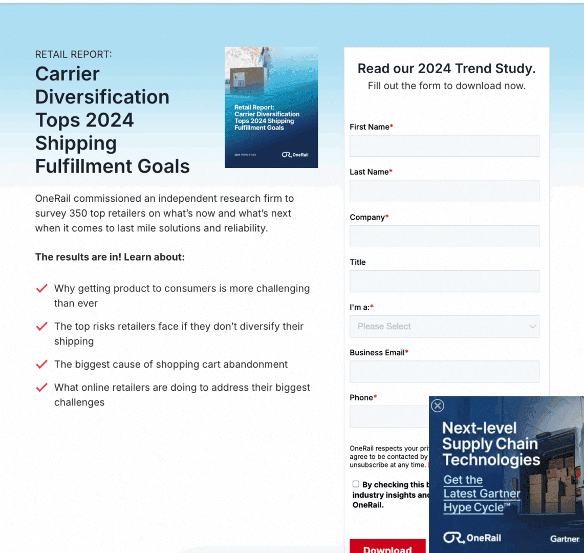 Marketing Spotlight: Exploring OneRail’s Marketing and Sales strategies