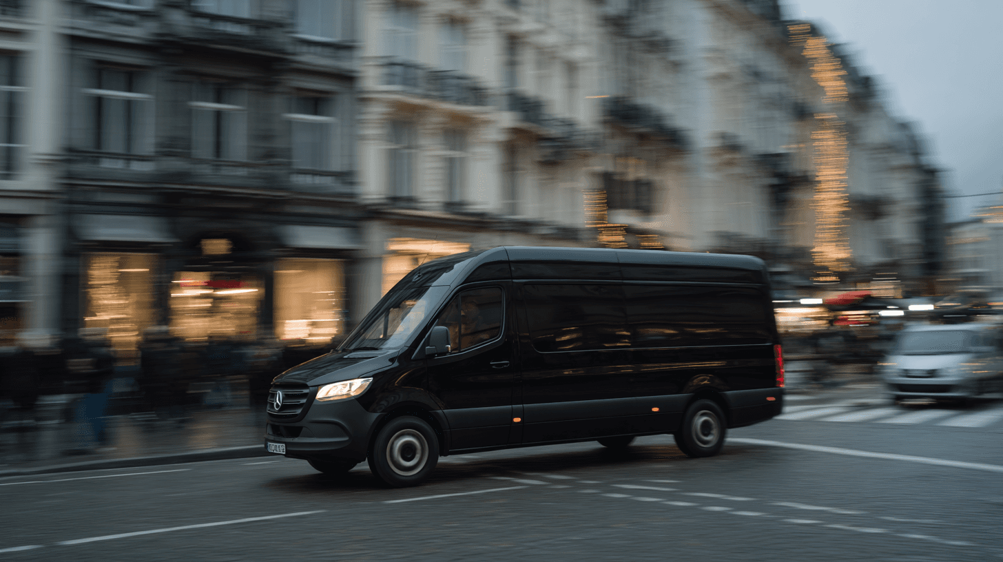 Drone shot of a running track at night