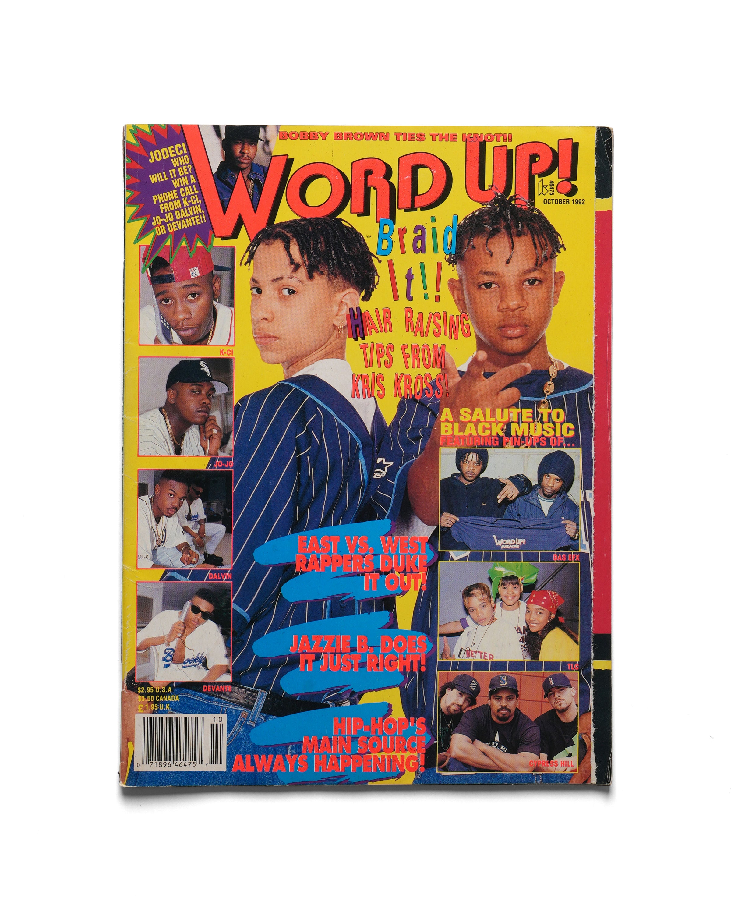 Word Up - October 1992 - Front Cover