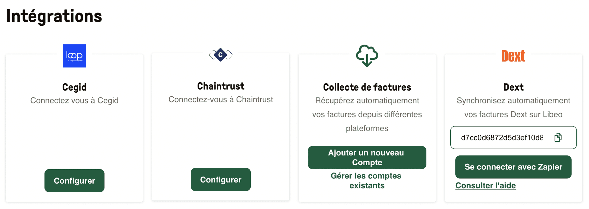 récupération factures espaces clients