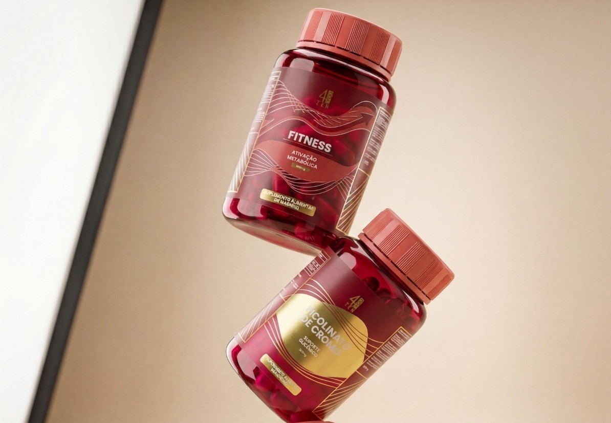 Kit 4you zen picolinato de cromo e formula fitness