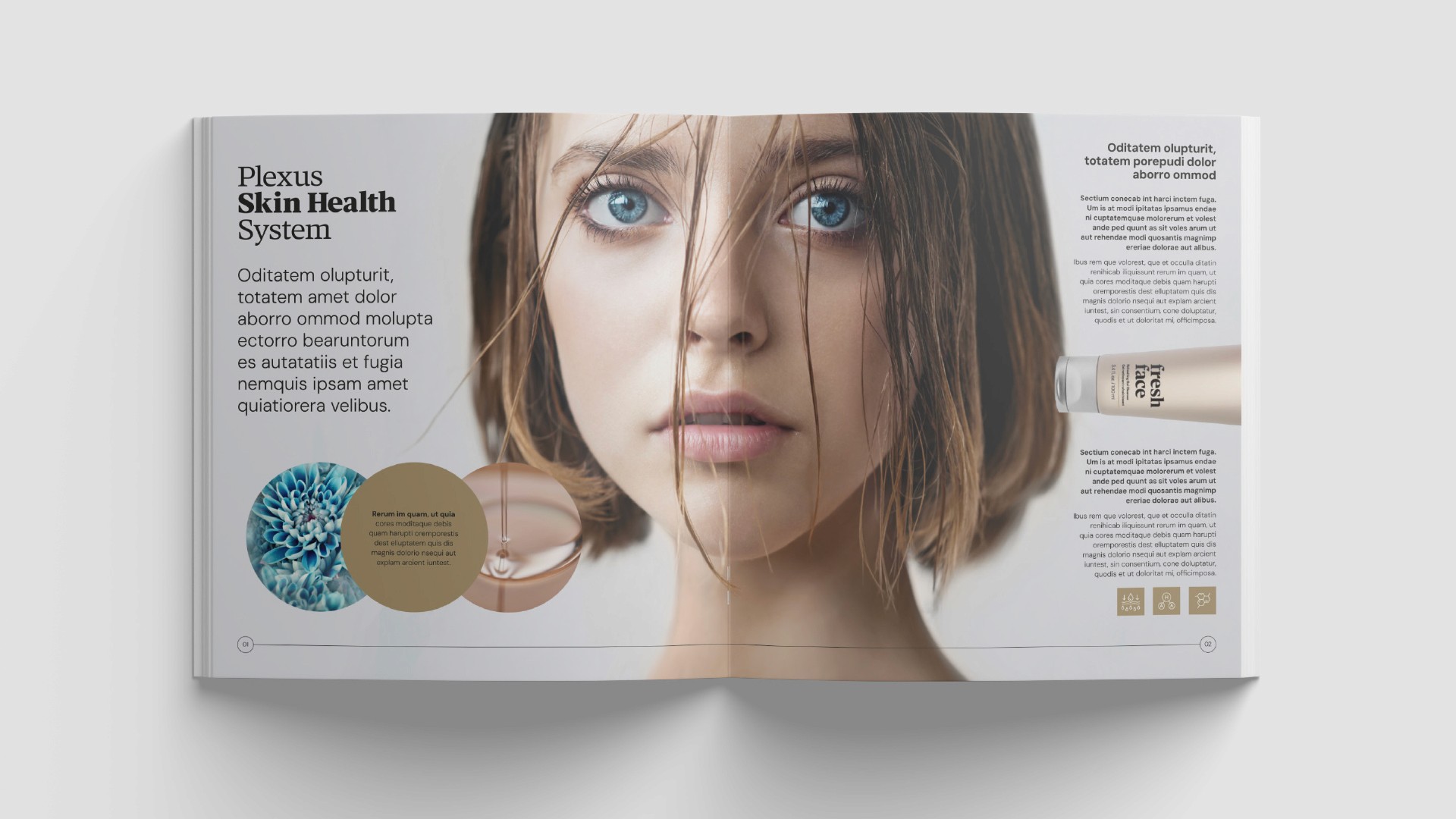 Large scale design artwork for the Forever Living FGR25 Paris event, flat artwork.